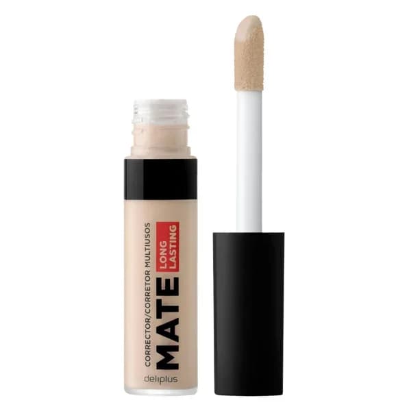 Corrector fluido multiusos Long Lasting Deliplus mate 210 arena - 1 ud - Imagen del producto en Findit