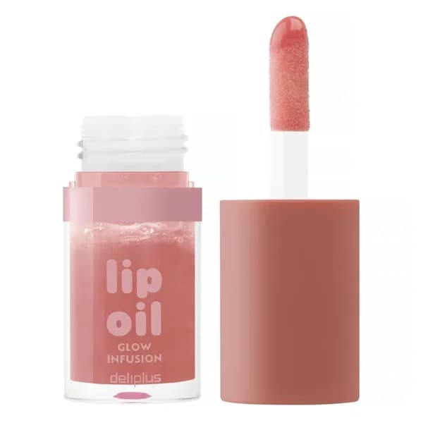 Aceite labial Lip Oil glow infusion Deliplus 01 nude - 1 ud - Imagen del producto en Findit