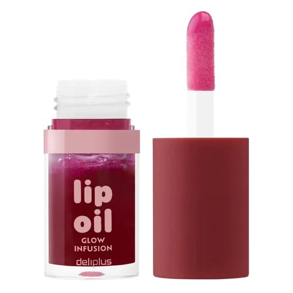 Aceite labial Lip Oil glow infusion Deliplus 02 cherry - 1 ud - Imagen del producto en Findit