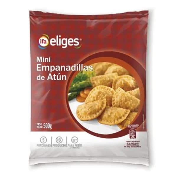 Mini empanadillas de atún 500 g - 1 ud - Imagen del producto en Findit