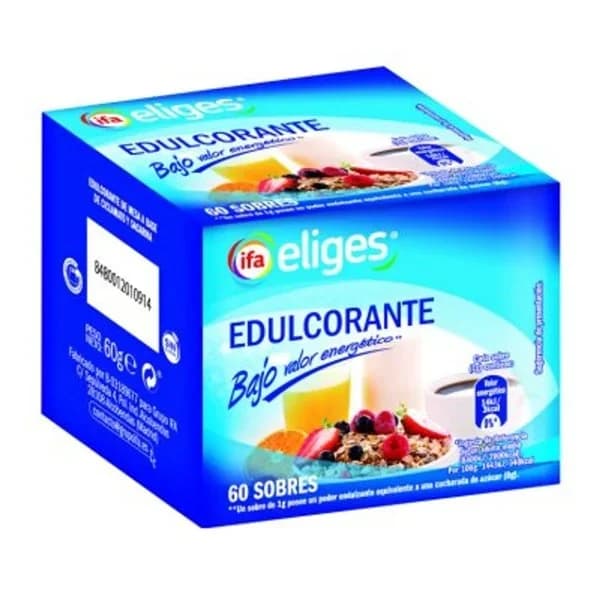 Edulcorante 60 sobres - 55 ud - Imagen del producto en Findit