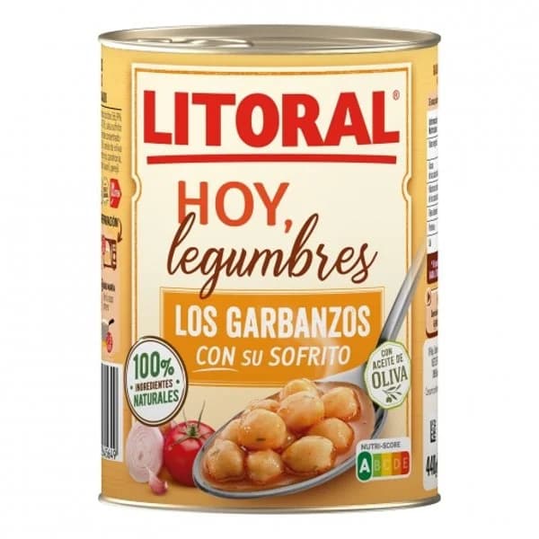 Garbanzo con sofrito 440 g - 0.44 kg - Imagen del producto en Findit