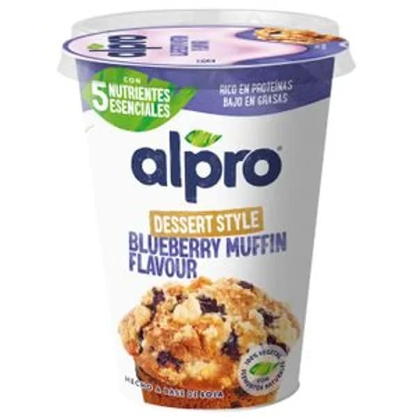 Postre vegetal sabor muffin arándanos 400 g - 0.4 kg - Imagen del producto en Findit