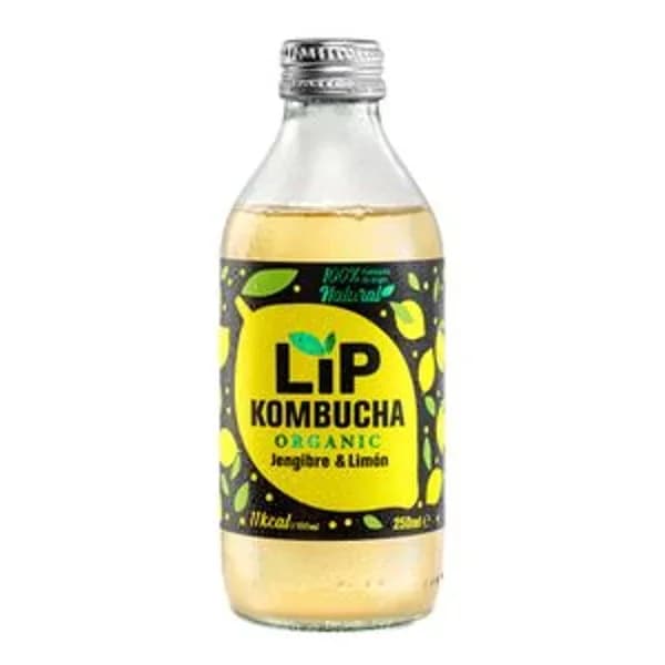 Kombucha jengibre limón bt 250 ml - 0.25 l - Imagen del producto en Findit