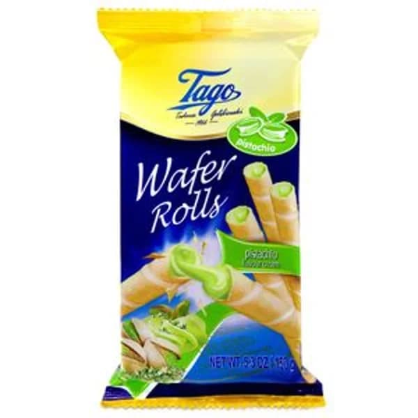 Barquillo relleno de pistacho 150 g - 0.1 kg - Imagen del producto en Findit