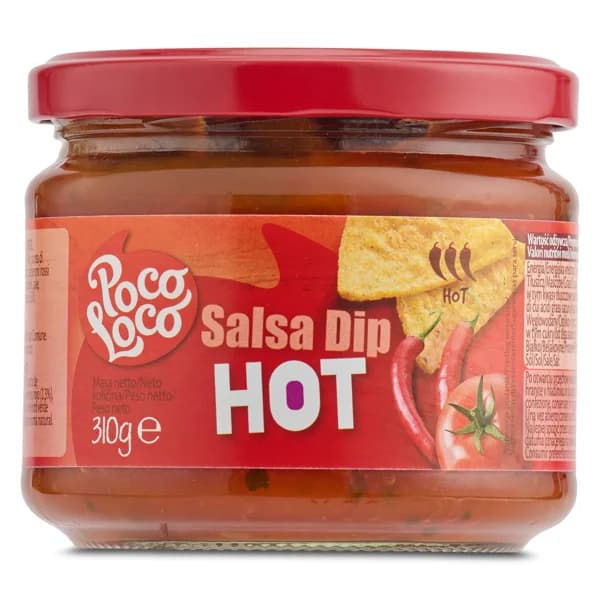 Salsa dip hot picante Poco loco frasco 310 g - 0.31 ud - Imagen del producto en Findit