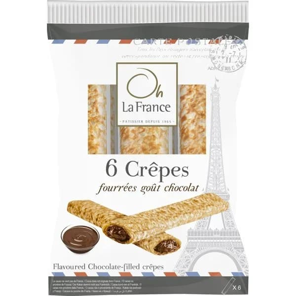 Crepe Relleno Chocolate - 0.19 kg - Imagen del producto en Findit