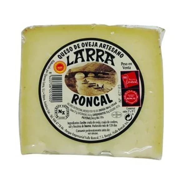 Cuña de queso DO Roncal (250 g aprox) - 1 ud - Imagen del producto en Findit