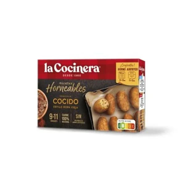 Croquetas de Cocido Congeladas 340G - 0.34 kg - Imagen del producto en Findit