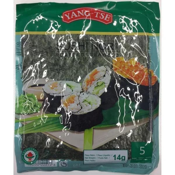 Alga Nori Sushi 14G - 0.01 kg - Imagen del producto en Findit