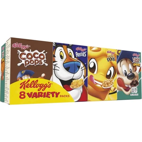Cereales de desayuno surtidos variety Kellogg's caja 220 g - 0.22 kg - Imagen del producto en Findit