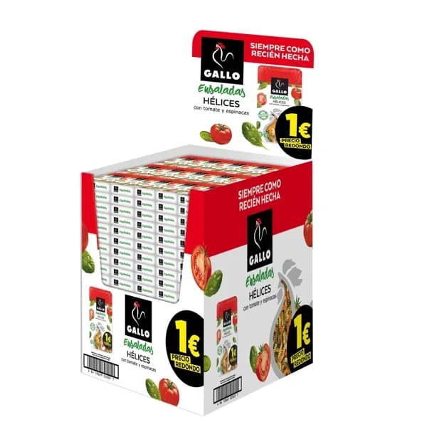 Pasta Hélices Vegetales 400G - 0.4 kg - Imagen del producto en Findit