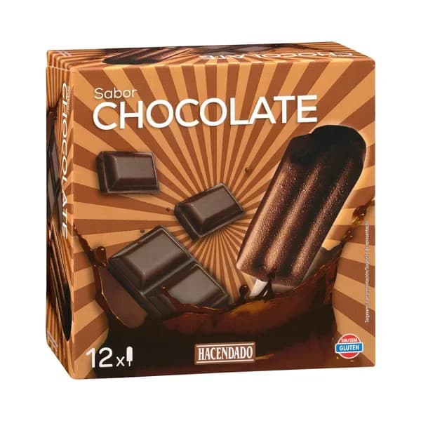 Helado sabor chocolate Hacendado - 0.79 l - Imagen del producto en Findit