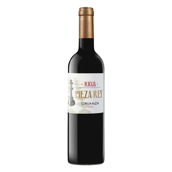 Vino tinto D.O Rioja Pieza Rey crianza - 0.75 l - Imagen del producto en Findit