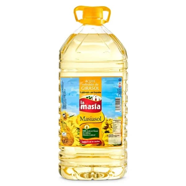 Aceite Girasol Masiasol - 5 ud - Imagen del producto en Findit
