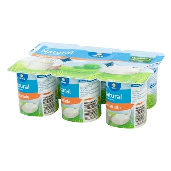 Yogur Natural Azucarado - 1 ud - Imagen del producto en Findit