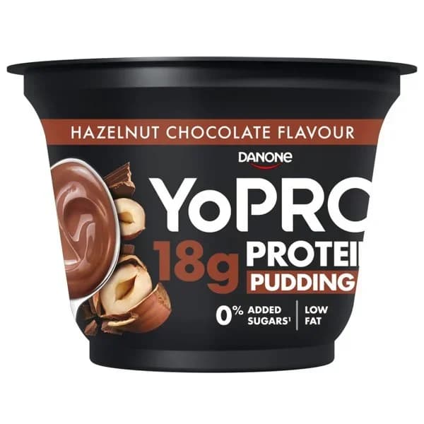 Yogur Proteínas YoPro Chocolate y Avellana 180G - 1 ud - Imagen del producto en Findit