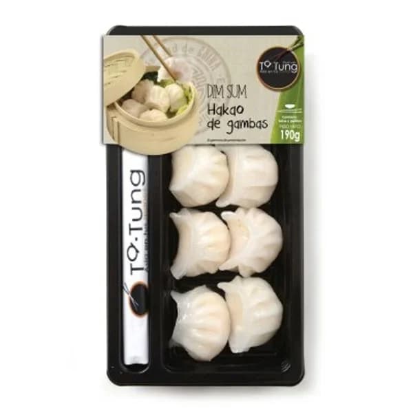 Dim sum Hakao de gambas Ta-Tung 127 g. - 0.13 kg - Imagen del producto en Findit