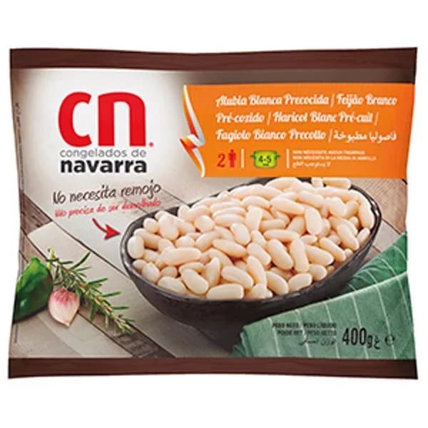 Alubia Blanca congelada - 0.4 kg - Imagen del producto en Findit