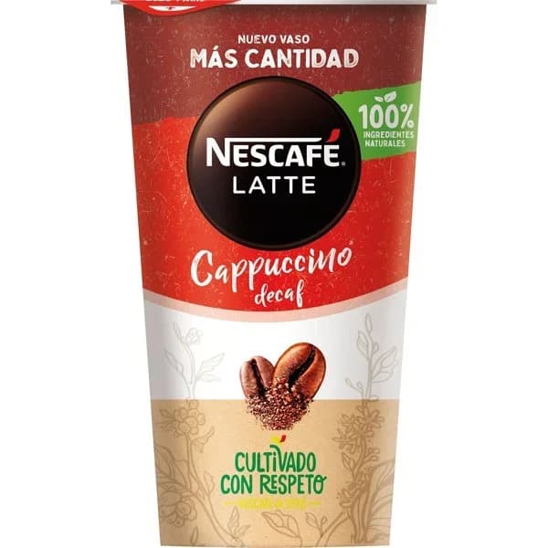 Caffè Latte Cappuccino Descafeinado - 0.21 l - Imagen del producto en Findit