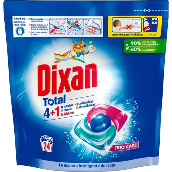 Detergente Cápsulas Trio Caps - 1 ud - Imagen del producto en Findit