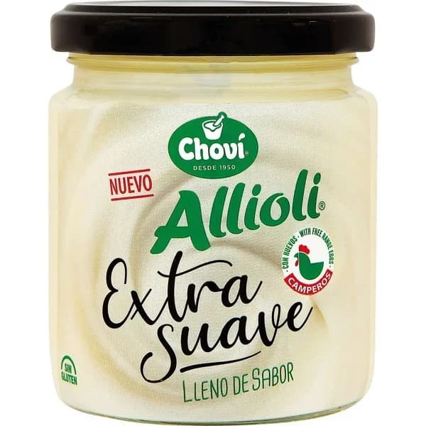 Allioli Extra Suave Tarro - 0.19 l - Imagen del producto en Findit