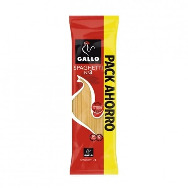 Espaguetis nº 3 Gallo 675 g. - 0.67 kg - Imagen del producto en Findit