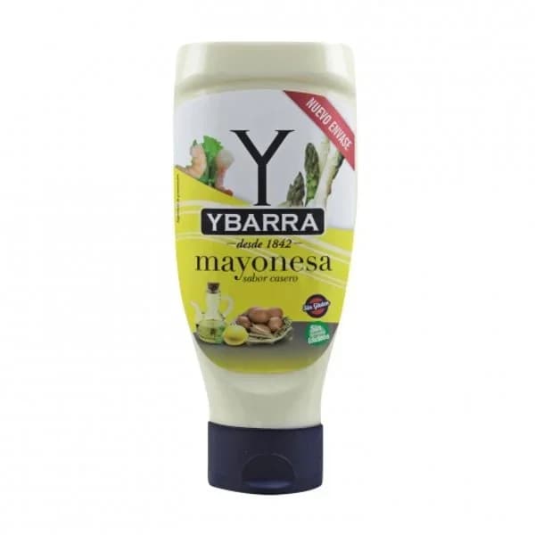 Mayonesa Ybarra sin gluten y sin lactosa envase 400 ml. - 0.4 l - Imagen del producto en Findit