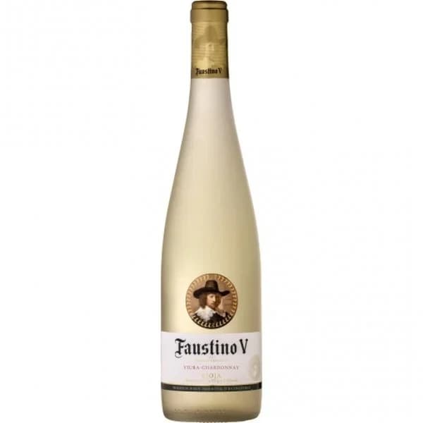 Vino Blanco D.O. Rioja FAUSTINO V, botella 75 cl - 1 ud - Imagen del producto en Findit