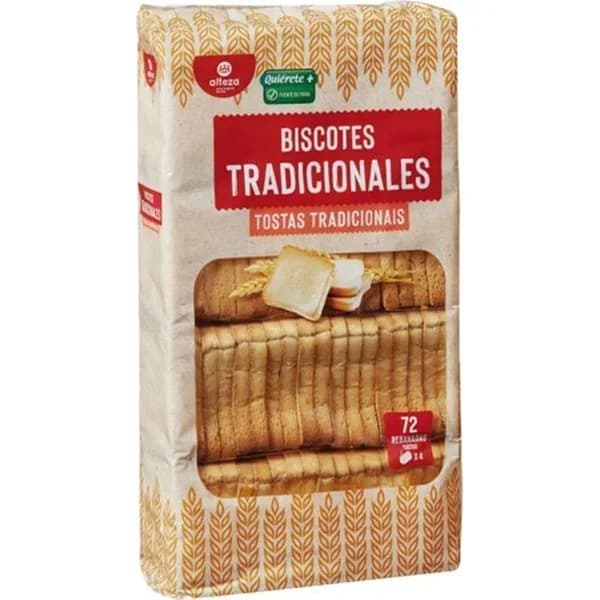 Pan Tostado Tradicional 72 Rebanadas - 0.54 kg - Imagen del producto en Findit