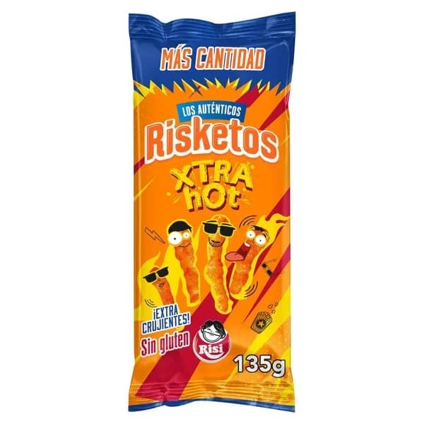 Snack Risketos X-Hot 135G - 0.4 kg - Imagen del producto en Findit