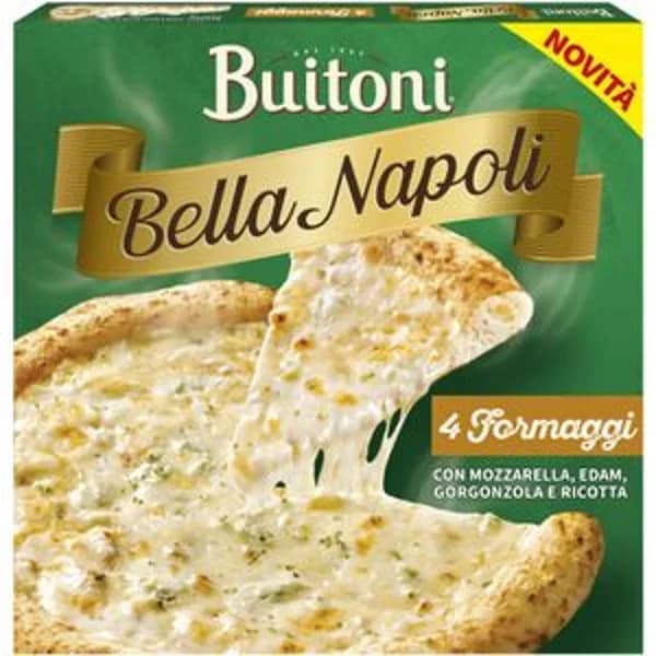 Pizza 4 quesos Bella Napoli 345g - 0.34 kg - Imagen del producto en Findit