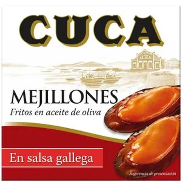Mejillones en salsa gallega 96 g - 0.05 kg - Imagen del producto en Findit