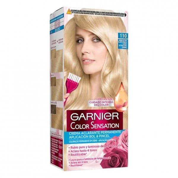 Coloración Permanente nº 110 Rubio Extra Claro Garnier Color Sensation 1 ud. - 1 ud - Imagen del producto en Findit