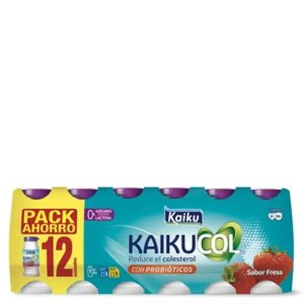 Yogur líquido sabor a fresa 12x65ml - 0.78 l - Imagen del producto en Findit