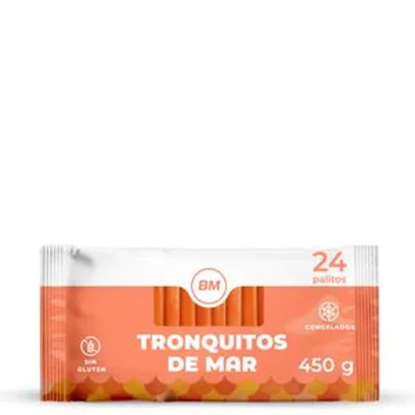 Palitos de surimi congelados 450 g - 0.45 kg - Imagen del producto en Findit