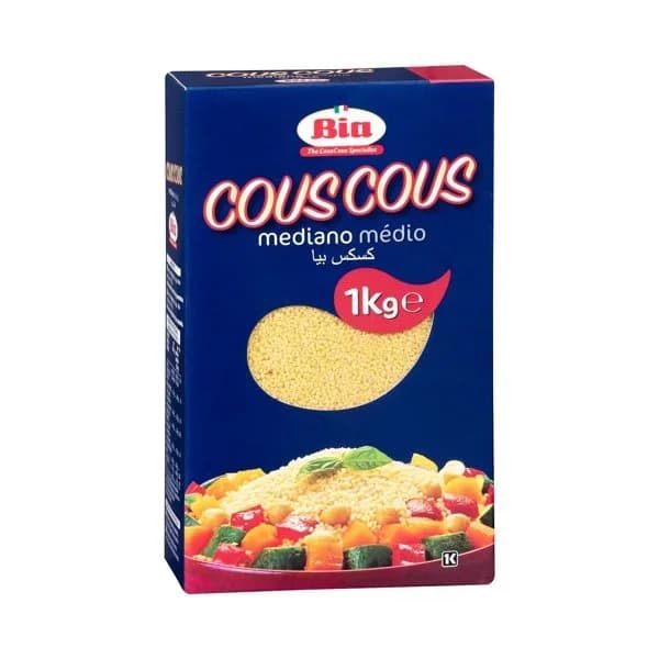 Cous cous mediano Bia - 1 kg - Imagen del producto en Findit