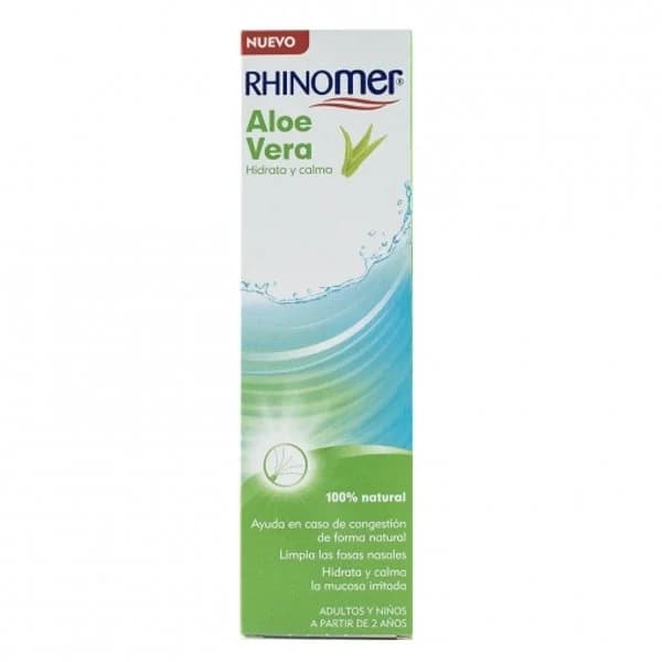 Suero fisiológico de aloe vera RHINOMER, spray 100 ml - 0.1 l - Imagen del producto en Findit