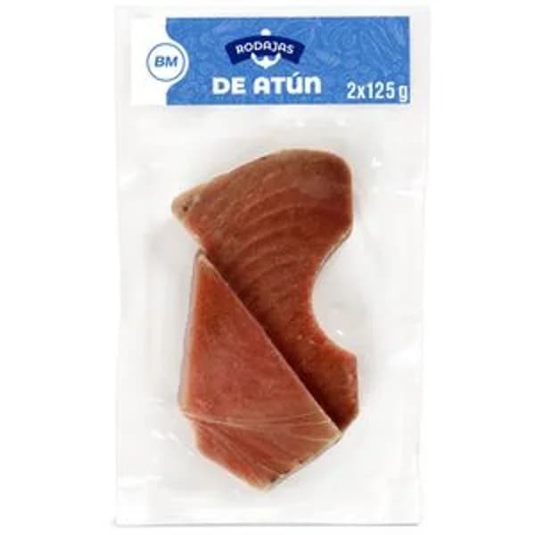 Rodajas de atún 2x125 g - 0.25 kg - Imagen del producto en Findit