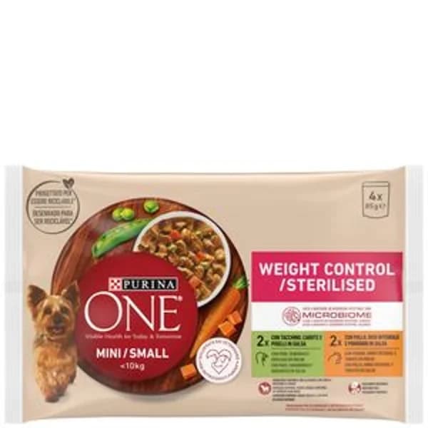 Comida para perros mini con pavo y pollo 4x85 g - 0.34 kg - Imagen del producto en Findit