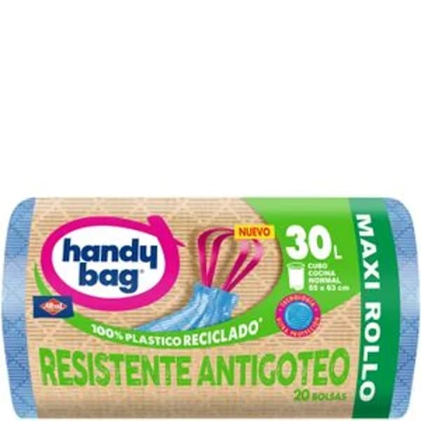 Bolsa de basura antigoteo maxi 30 l 20 unidades - 19.96 ud - Imagen del producto en Findit