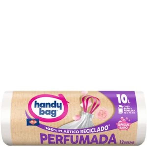 Bolsa de basura de baño perfumada 10 l 12 unidades - 11.6 ud - Imagen del producto en Findit