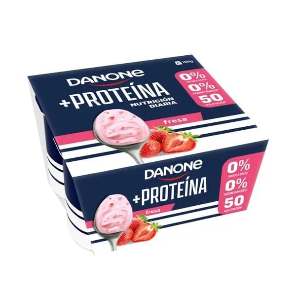 Yogur Proteína Fresa 4UD - 0.4 kg - Imagen del producto en Findit