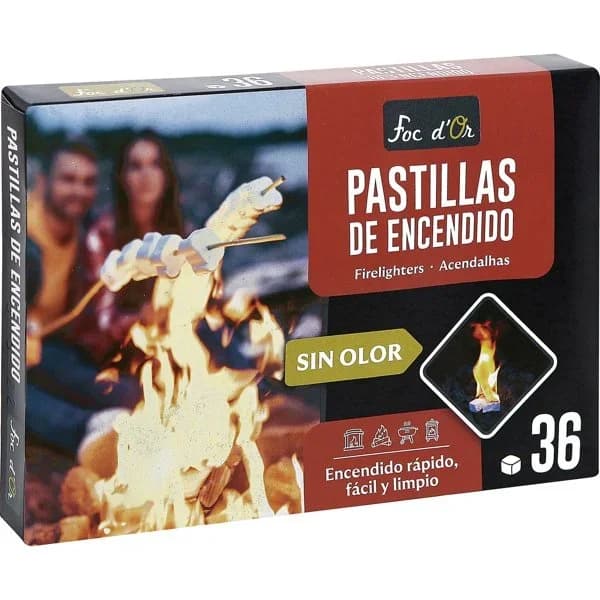 Pastillas de Encendido Sin Olor - 37.25 ud - Imagen del producto en Findit