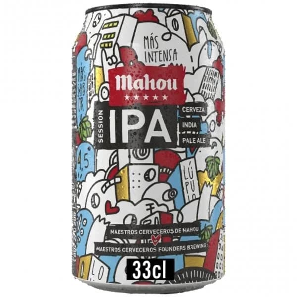Cerveza Rubia 5 Estrellas IPA Lata 330ML - 0.33 l - Imagen del producto en Findit