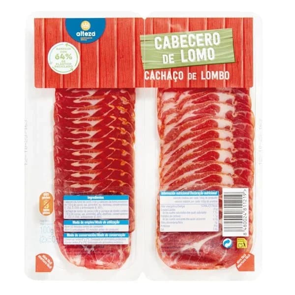 Cabecero de Lomo Lonchas P-2 - 0.1 kg - Imagen del producto en Findit