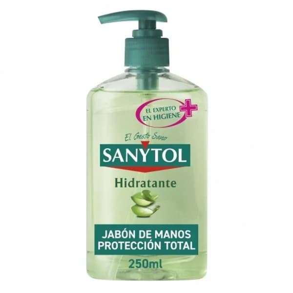 Jabón de manos con aloe vera y té verde, 250 ml - 0.25 l - Imagen del producto en Findit