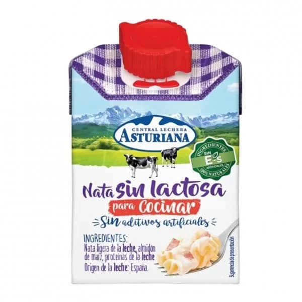 Nata sin Lactosa - 0.2 l - Imagen del producto en Findit