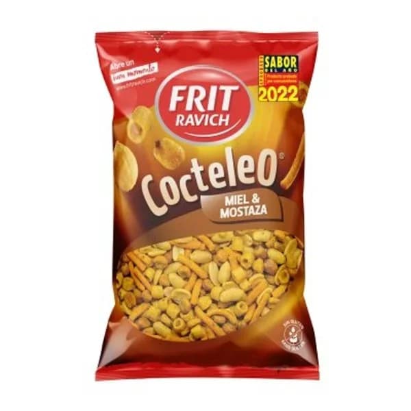 Cocktail de frutos secos con miel y mostaza 170 g - 0.17 kg - Imagen del producto en Findit