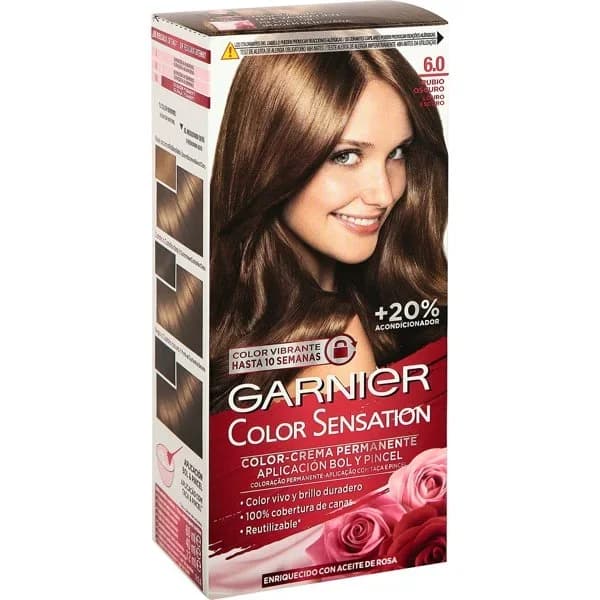 Coloración Permanente nº 6 Rubio Oscuro Garnier Color Sensation 1 ud. - 1 ud - Imagen del producto en Findit